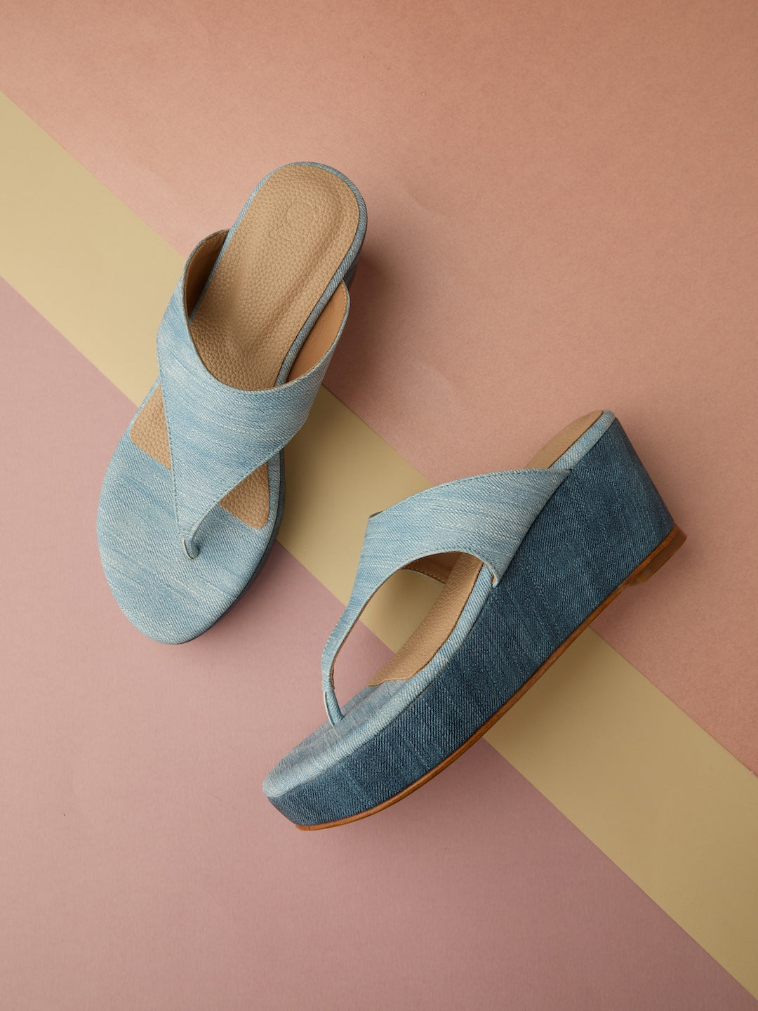 Chambray Charm Platforms