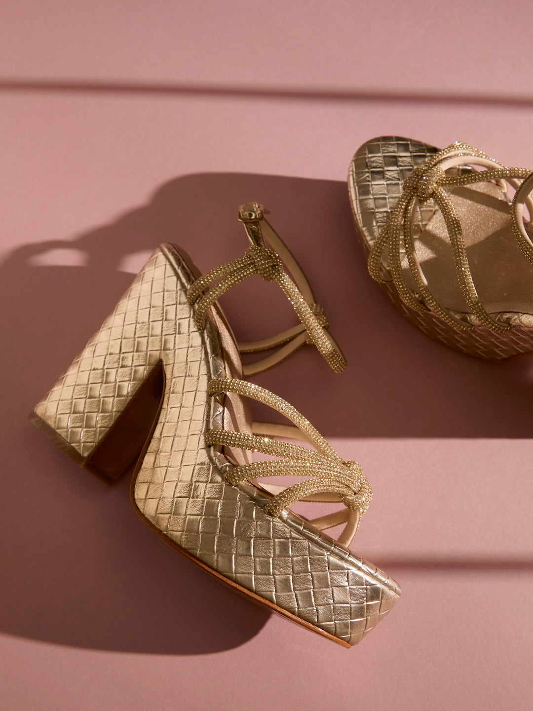 Loves Me (Knot) Chunky Heels
