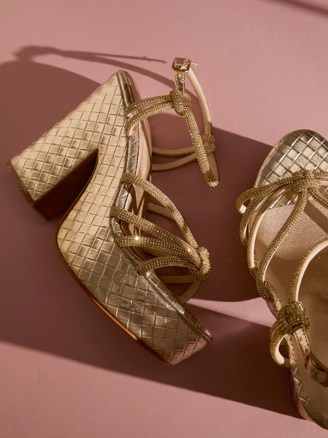Loves Me (Knot) Chunky Heels