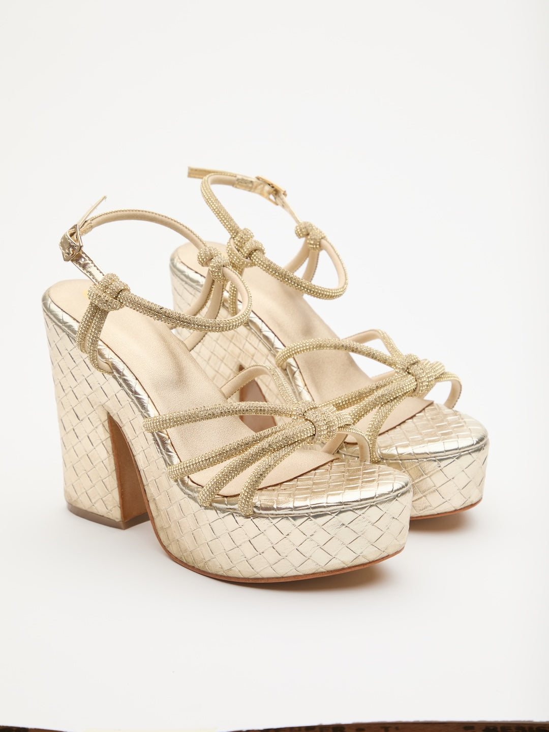 Loves Me (Knot) Chunky Heels