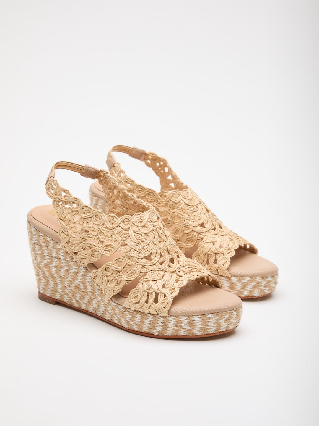 Raffia Slingbacks