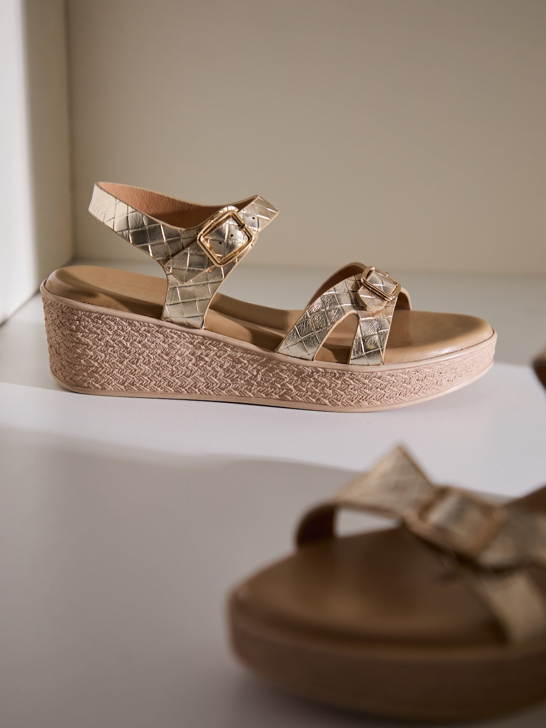 Sofia Buckle Sandals