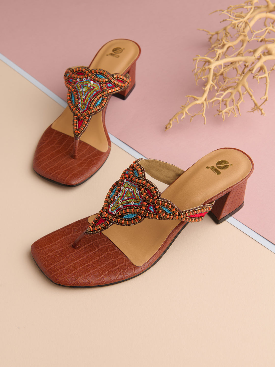 BEADWORK BLISS HEELS