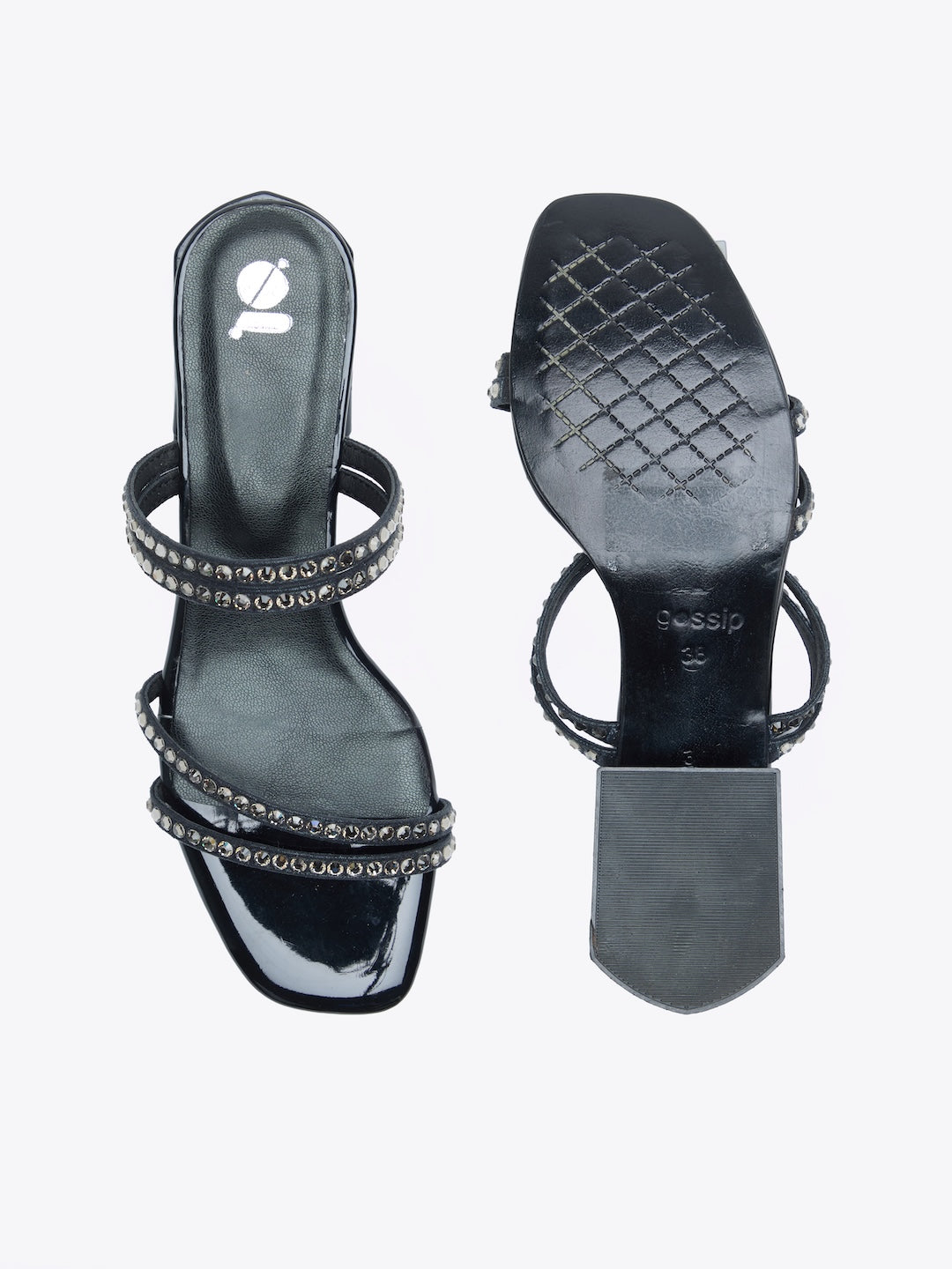 Starlight Strappy Barely There Heels