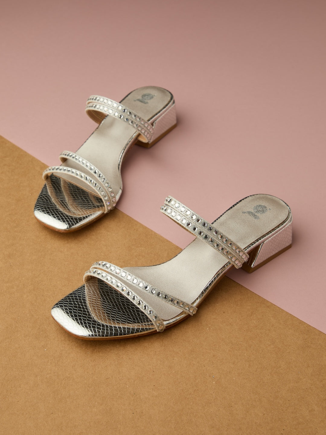 Starlight Strappy Barely There Heels