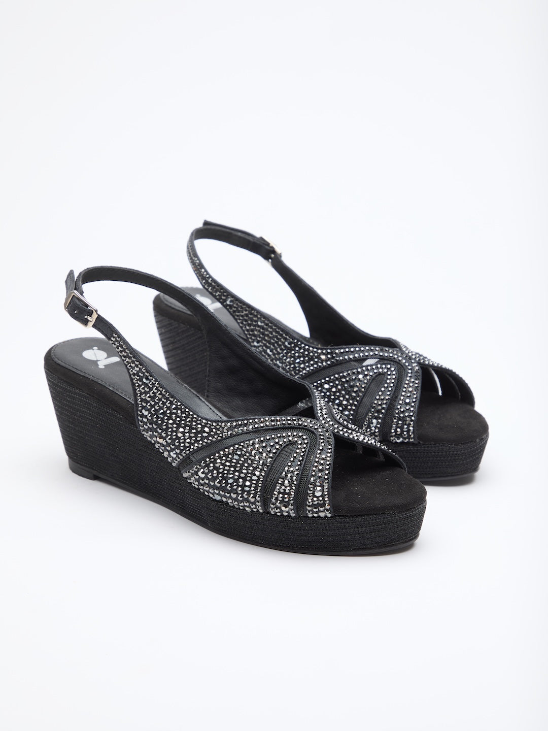 Crystal Court Sandals