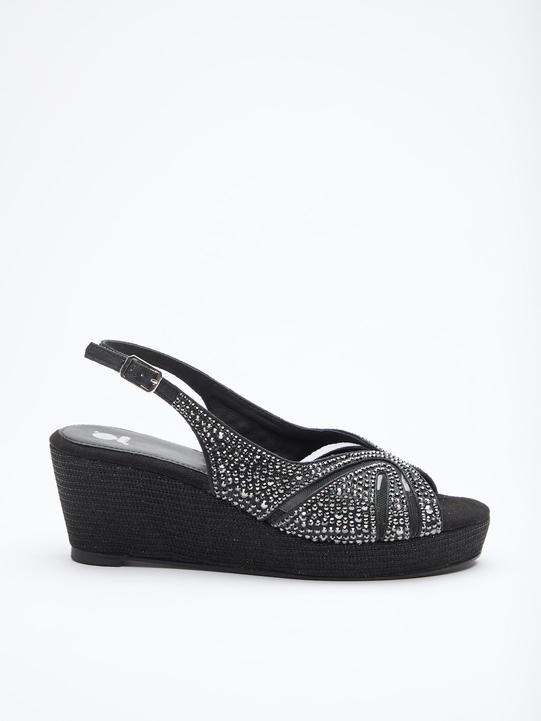 Crystal Court Sandals