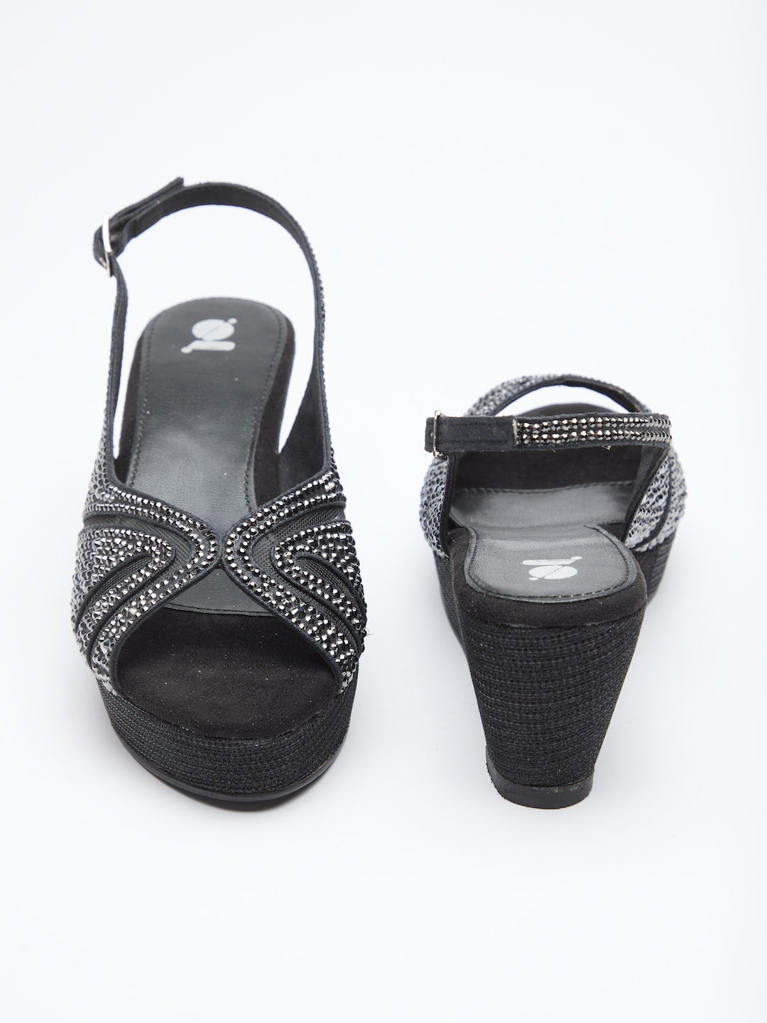 Crystal Court Sandals