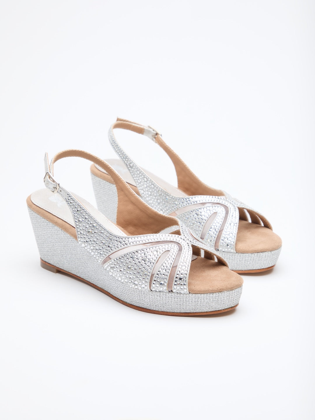 Crystal Court Sandals