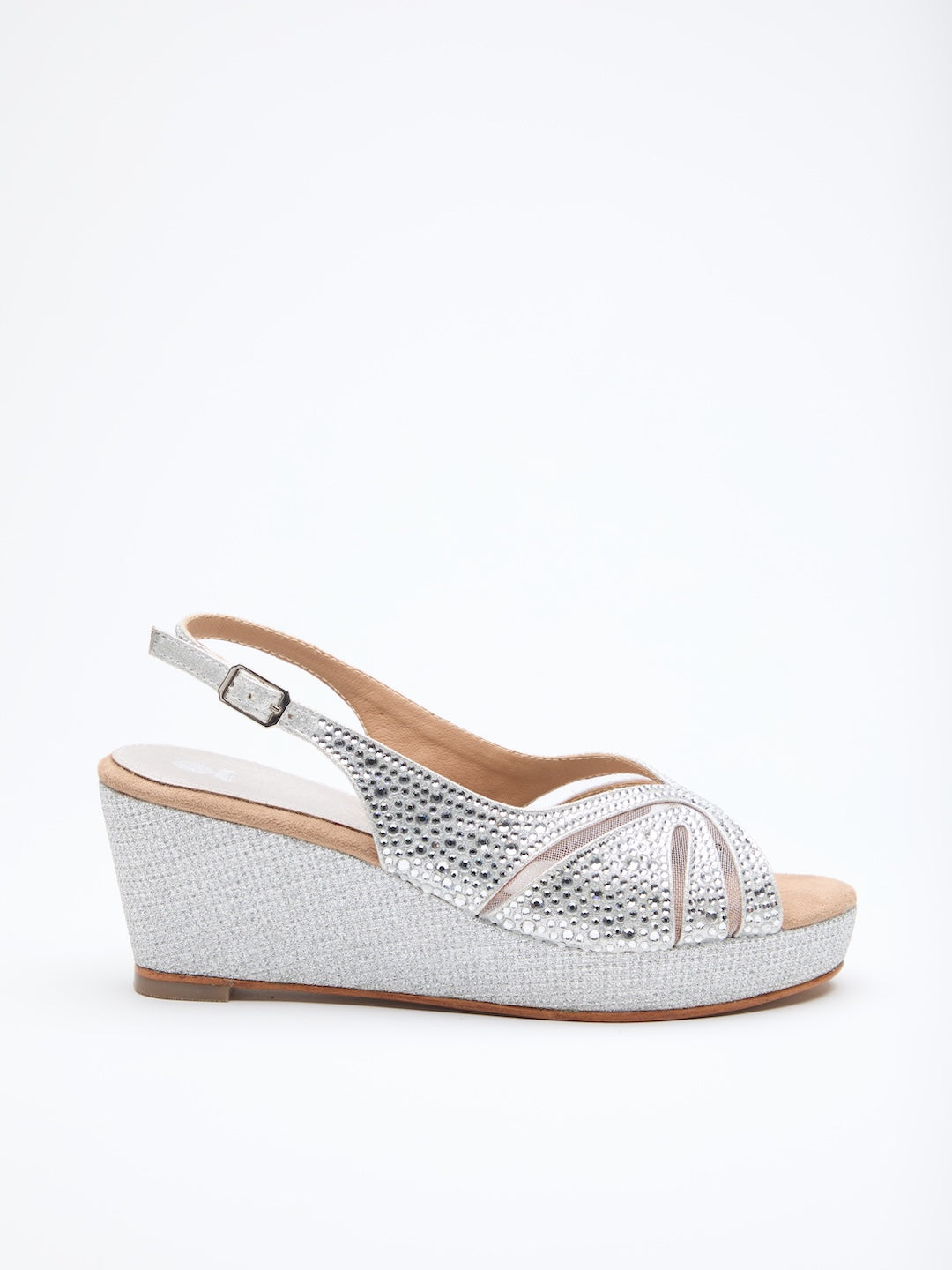 Crystal Court Sandals