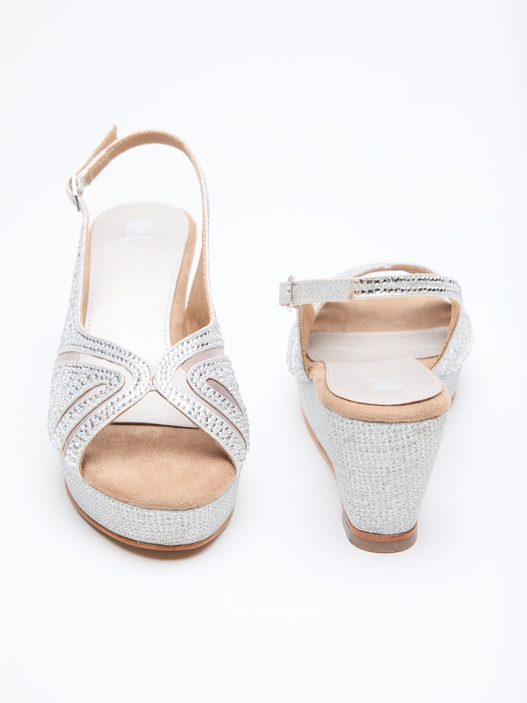 Crystal Court Sandals