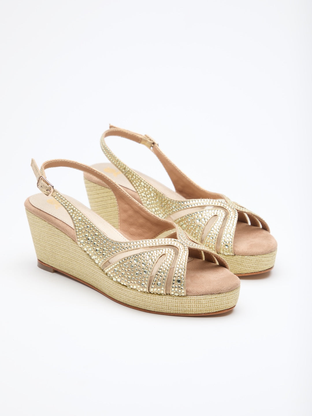 Crystal Court Sandals