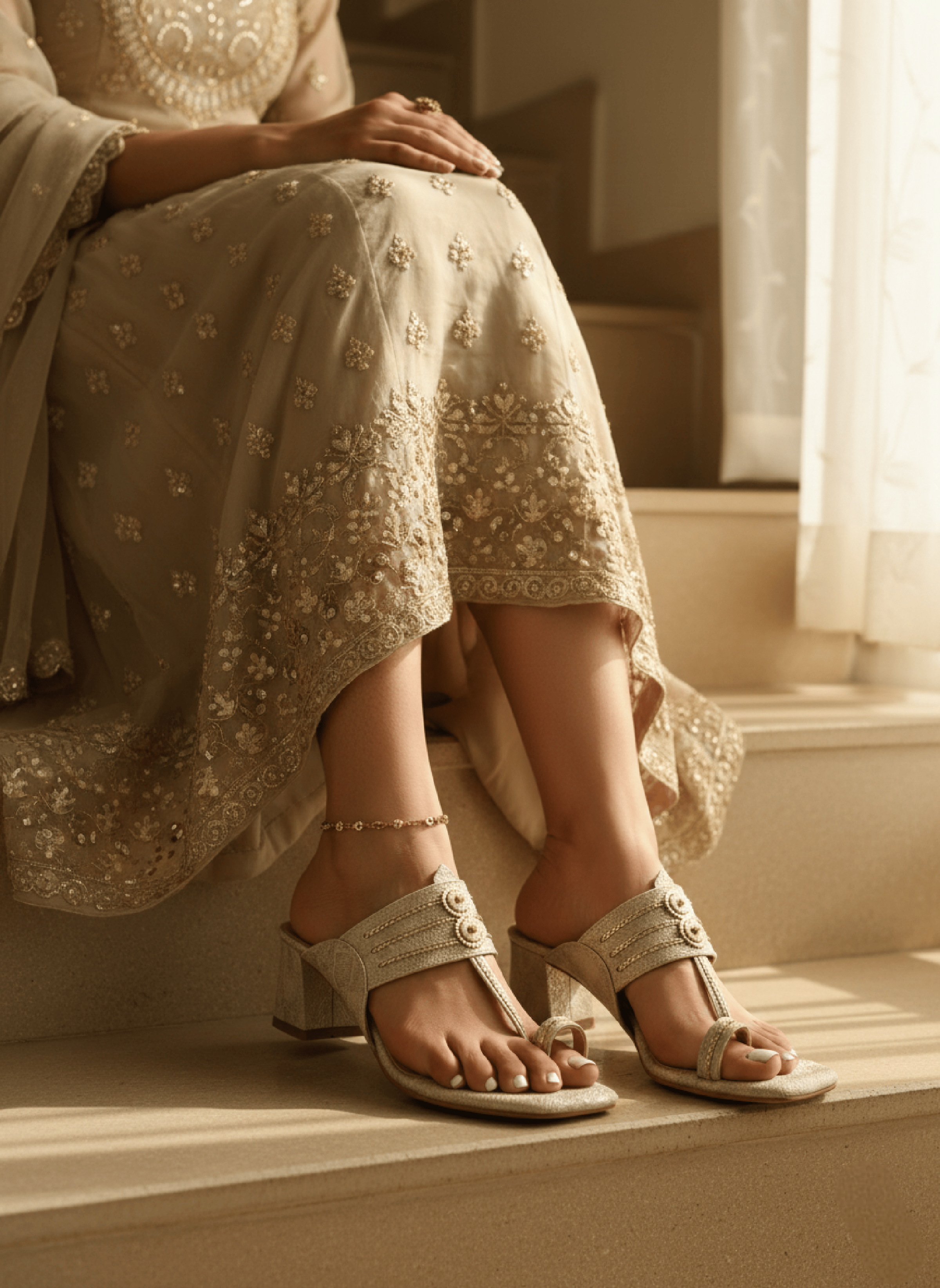 Molten Luxe Kolhapuris