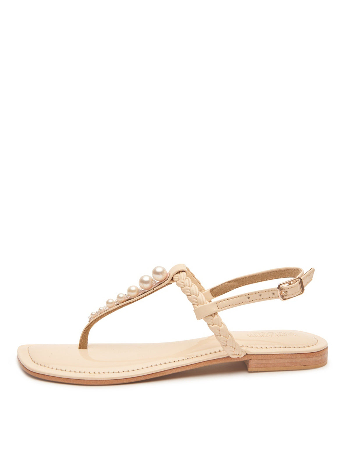 Braided Pearl Sandals