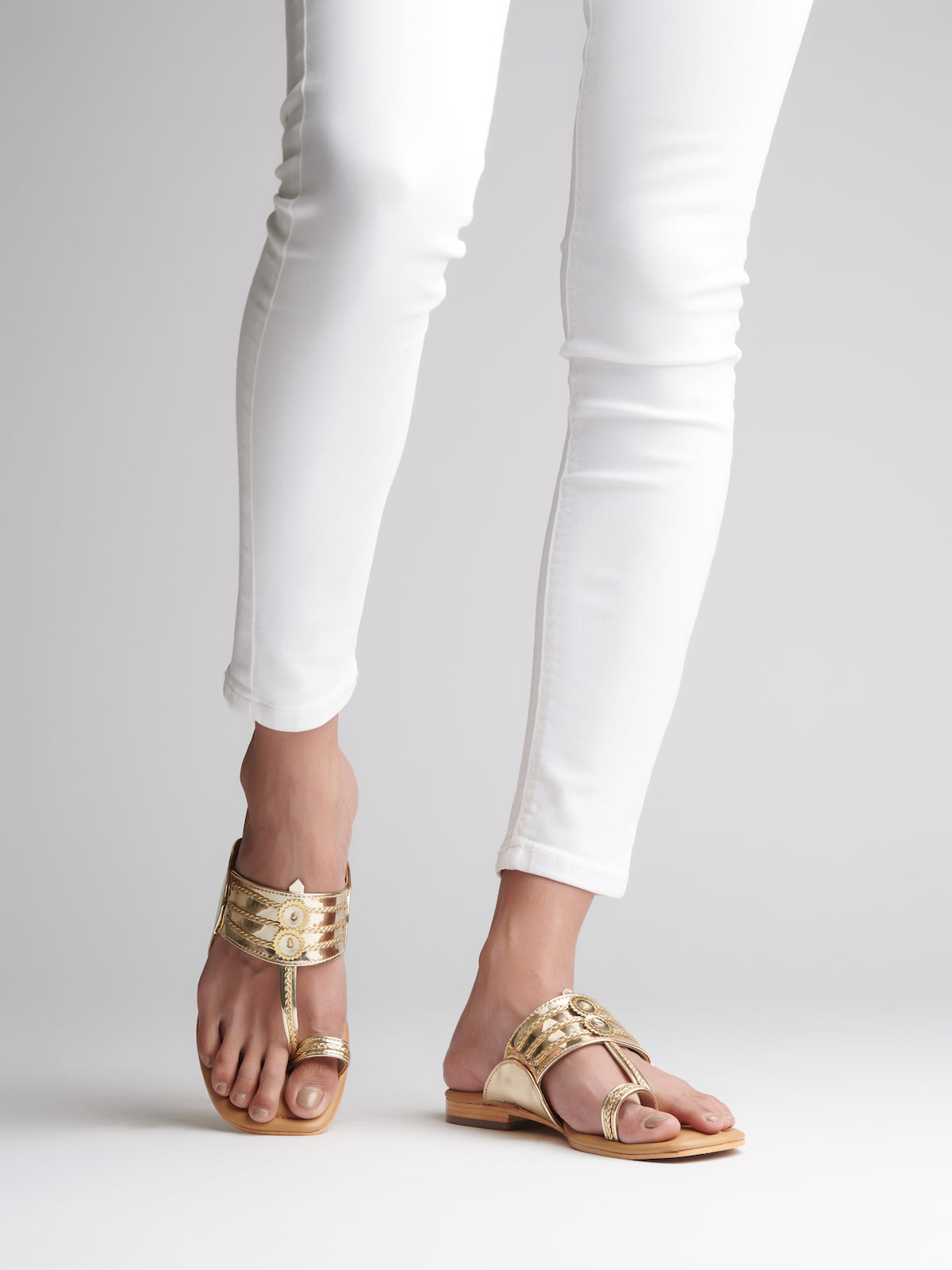 HERITAGE SQUARE TOE KOLHAPURI