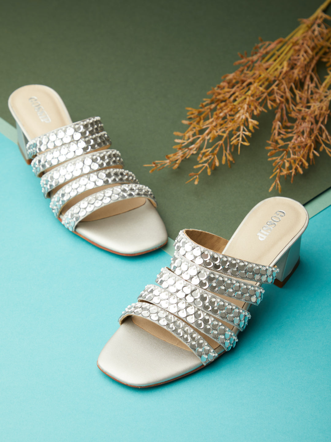 MERMAID STRAPPY HEELS