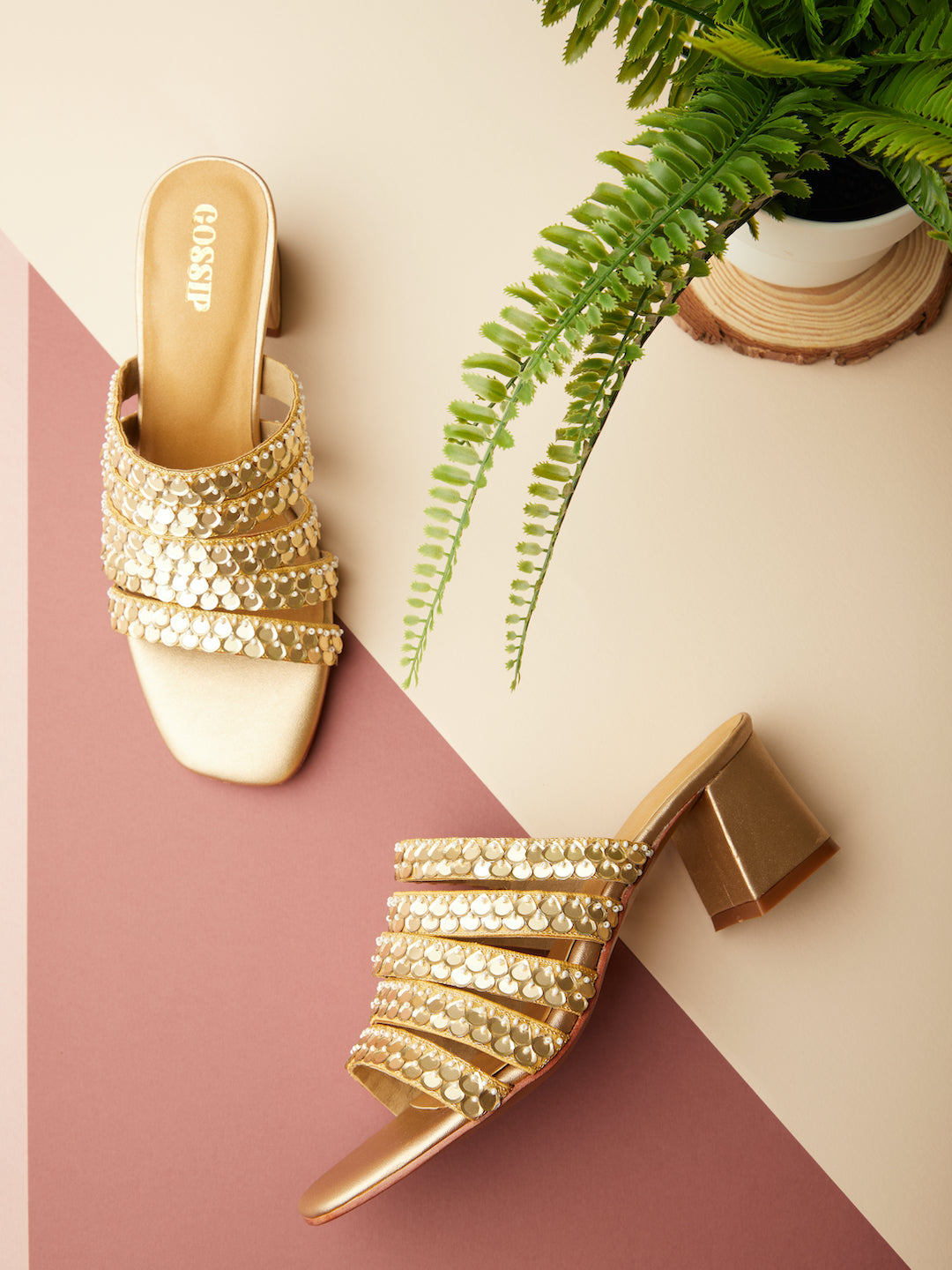 MERMAID STRAPPY HEELS