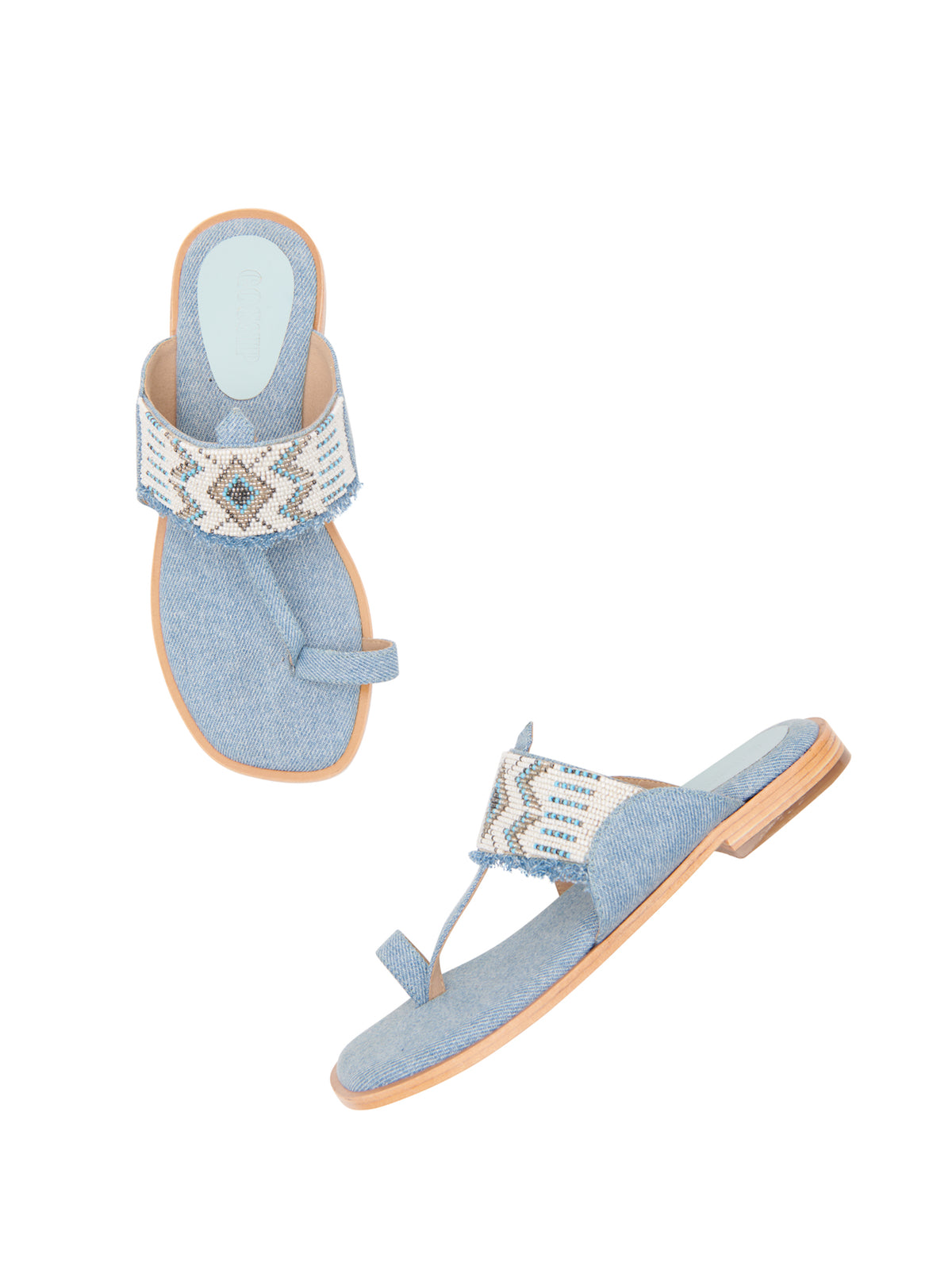 Aztec Denim Kolhapuri