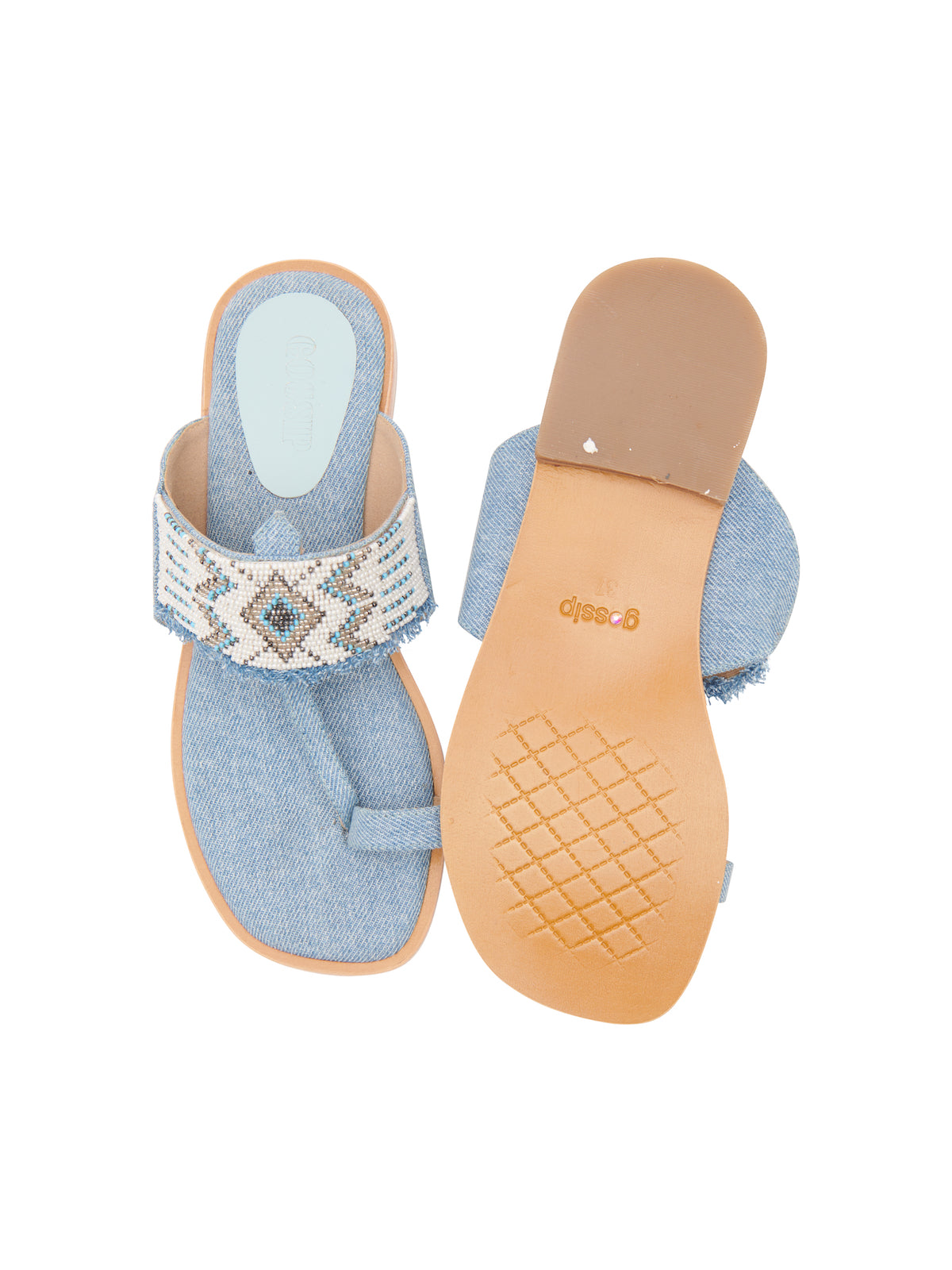 Aztec Denim Kolhapuri