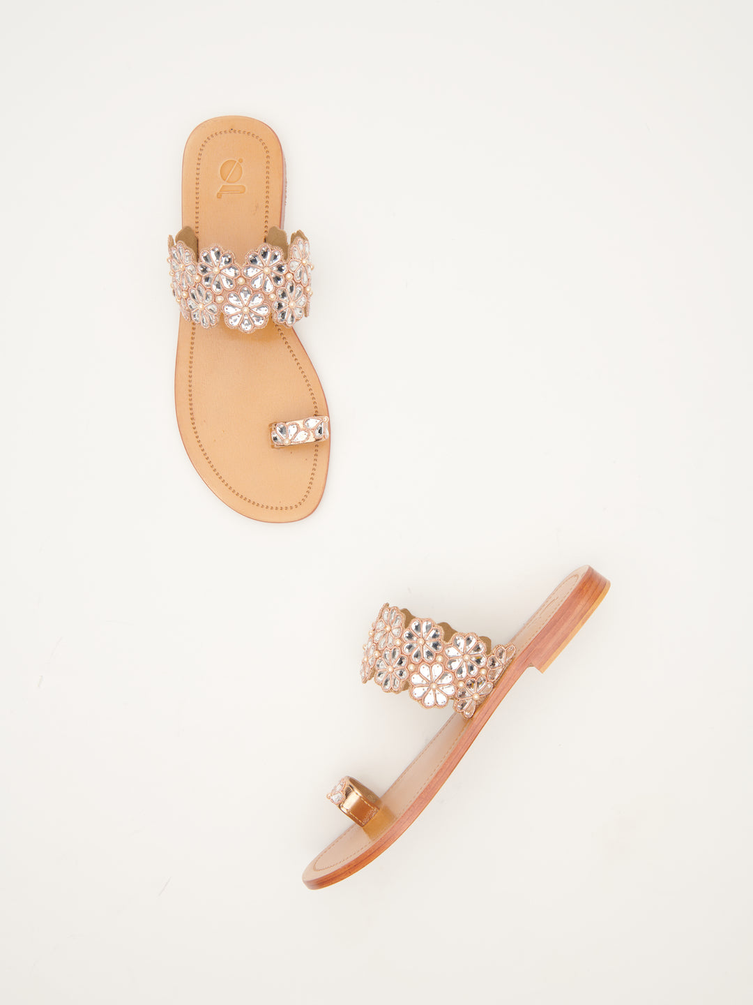 SHISHA' HAND EMBROIDERED FLATS