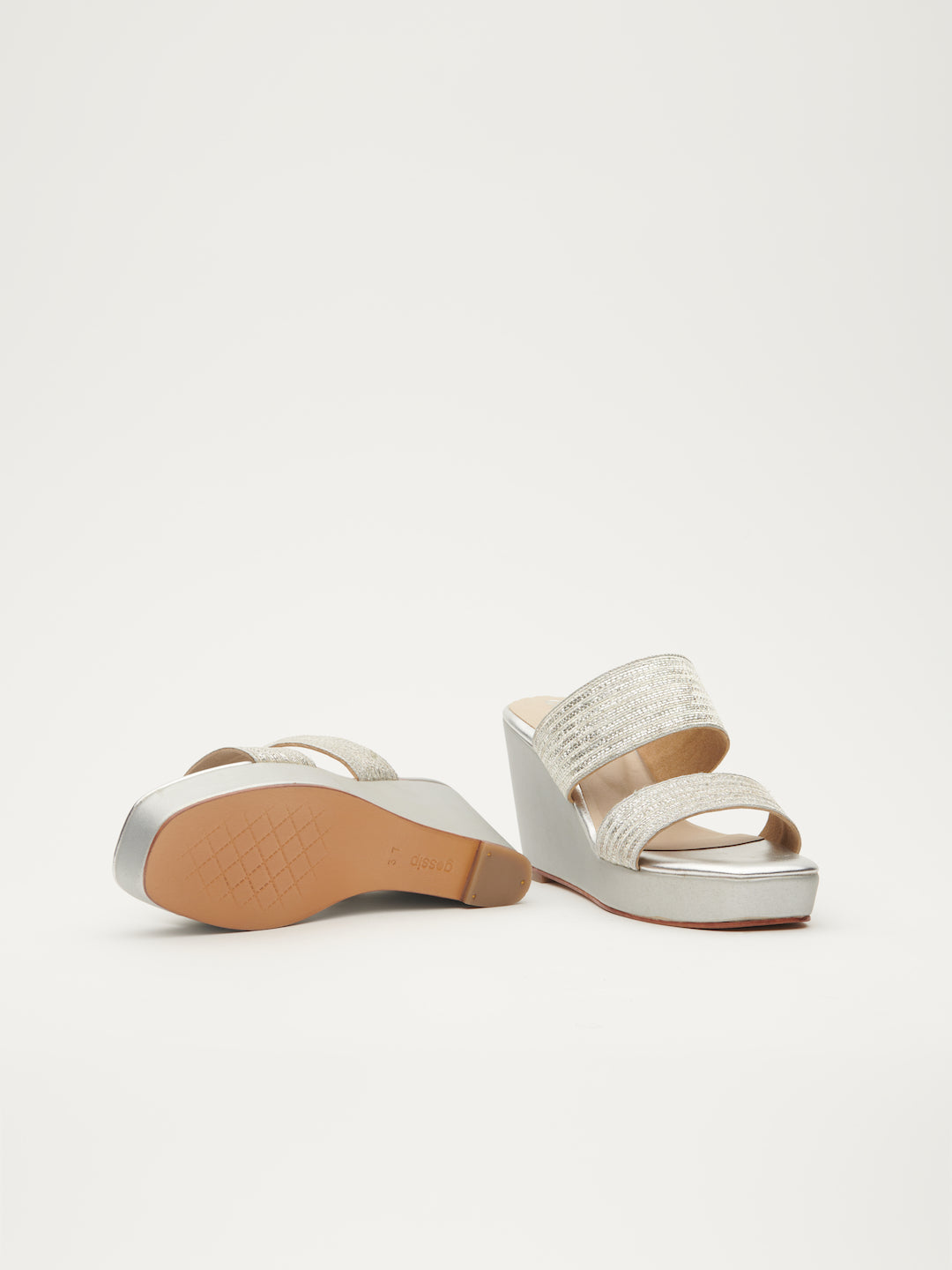 DOUBLE STRAP 'PITTA' PLATFORMS