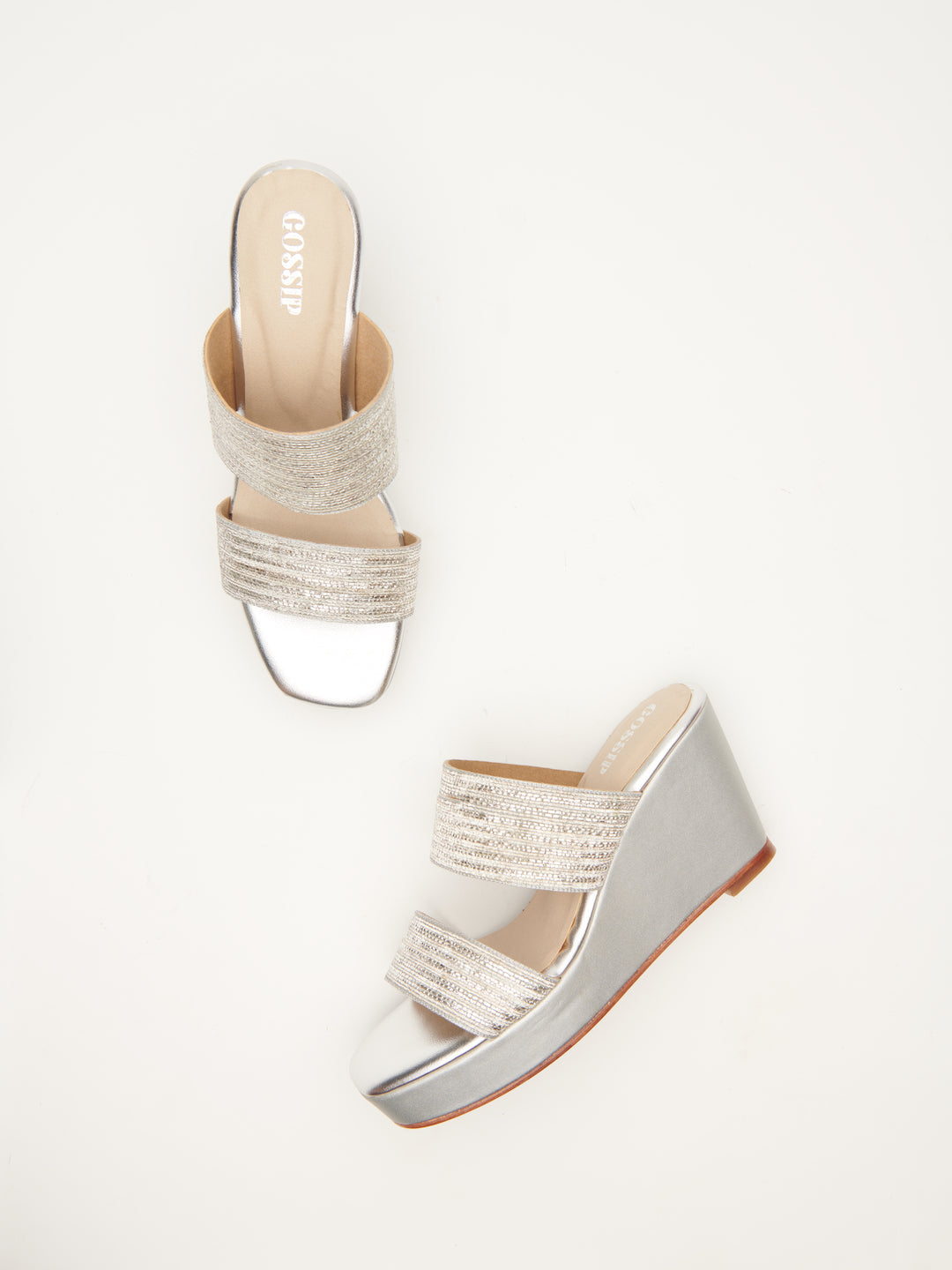DOUBLE STRAP 'PITTA' PLATFORMS