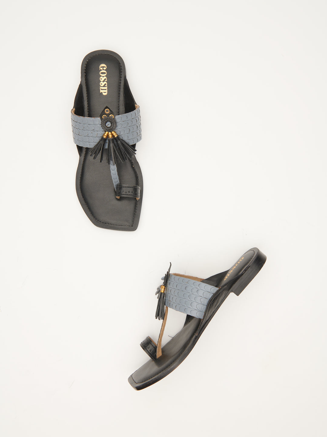 INTERLACED TASSEL KOLHAPURI