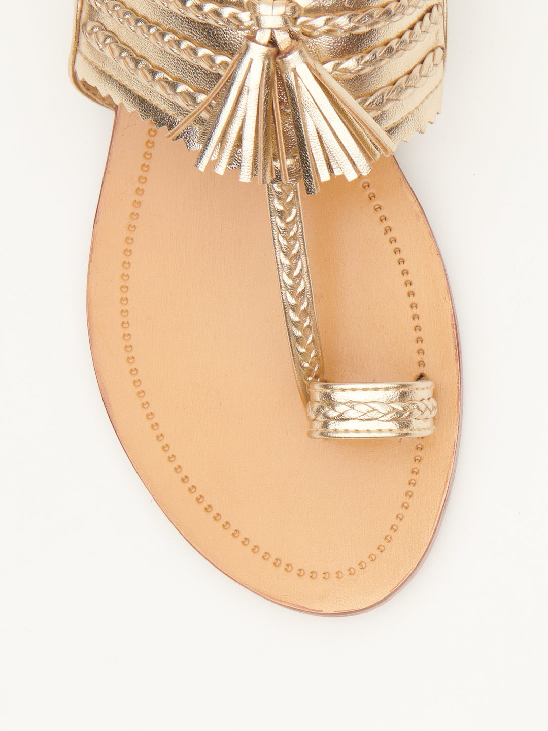 FLAT TASSEL KOLHAPURI