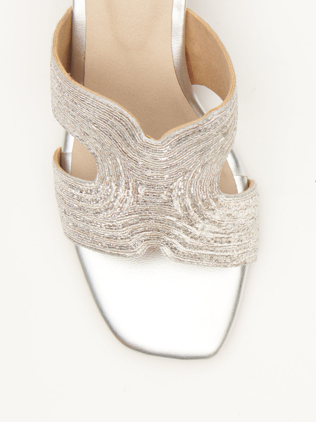 PITTA' HAND EMBROIDERED HEELS