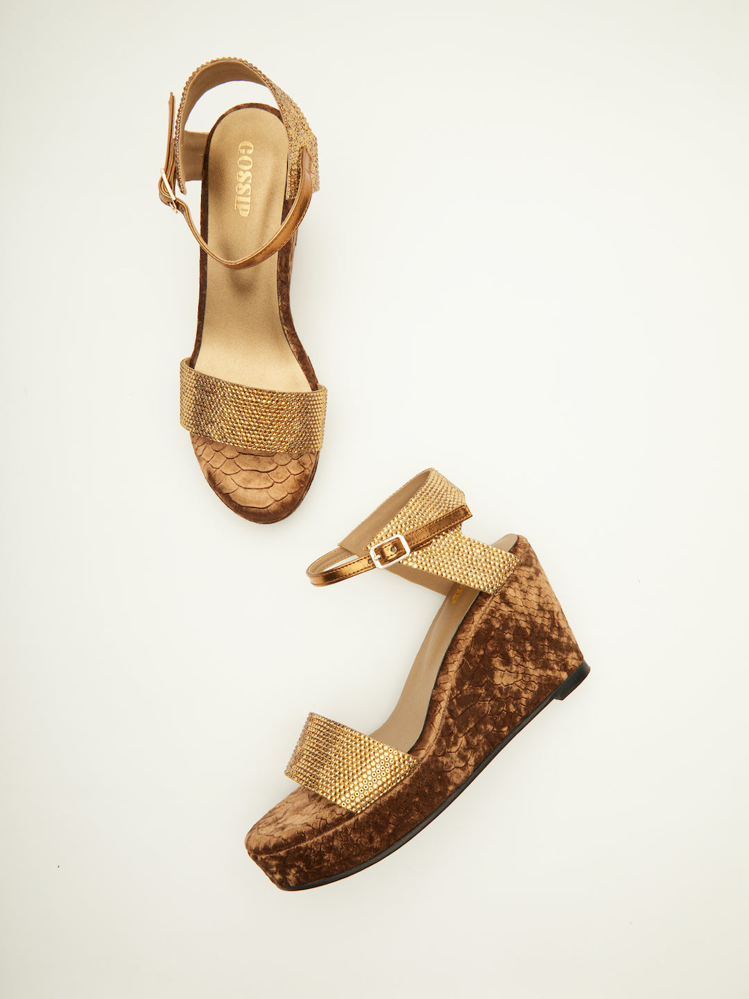 BOMBAY VELVET PLATFORMS