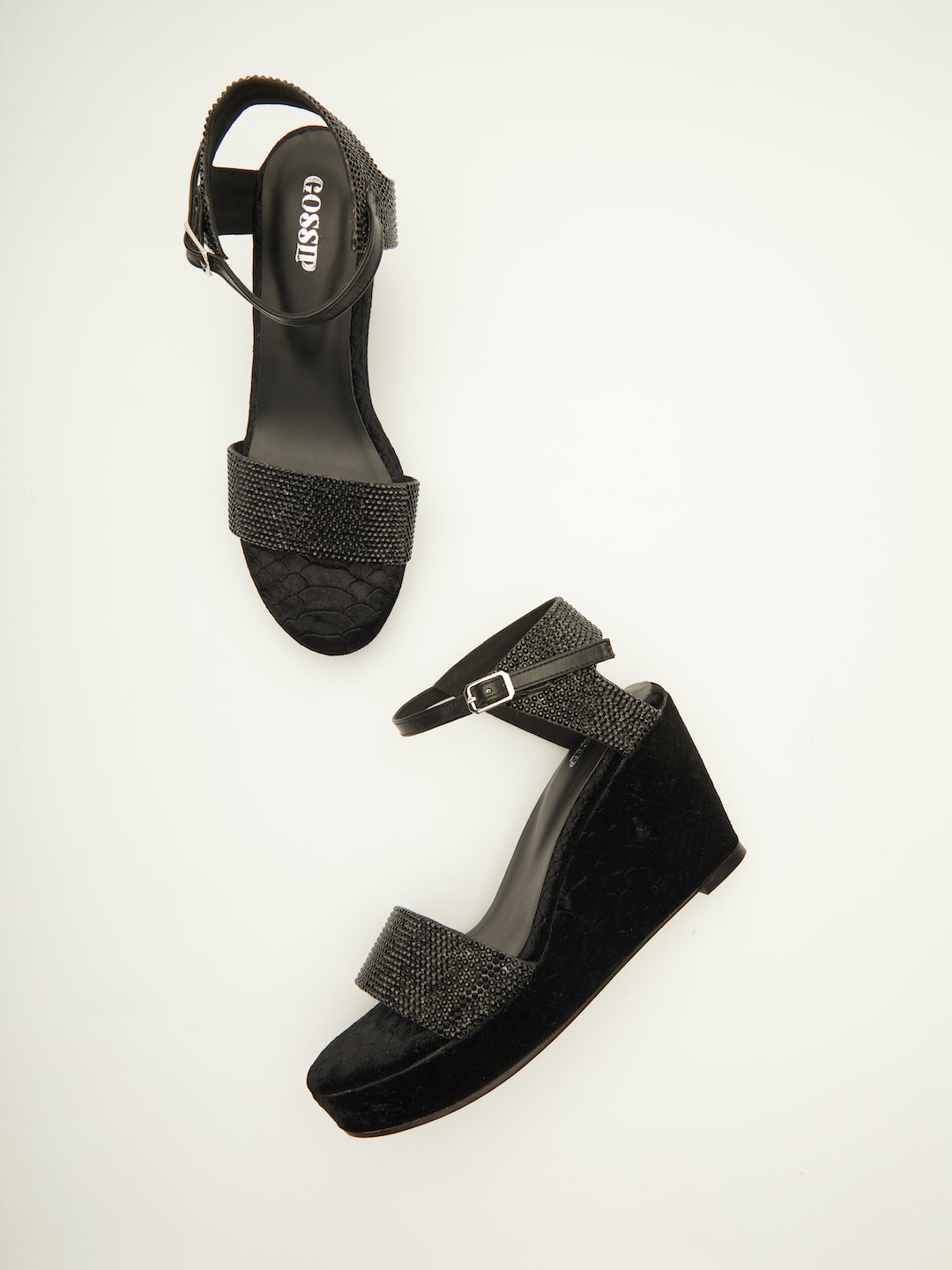 BOMBAY VELVET PLATFORMS