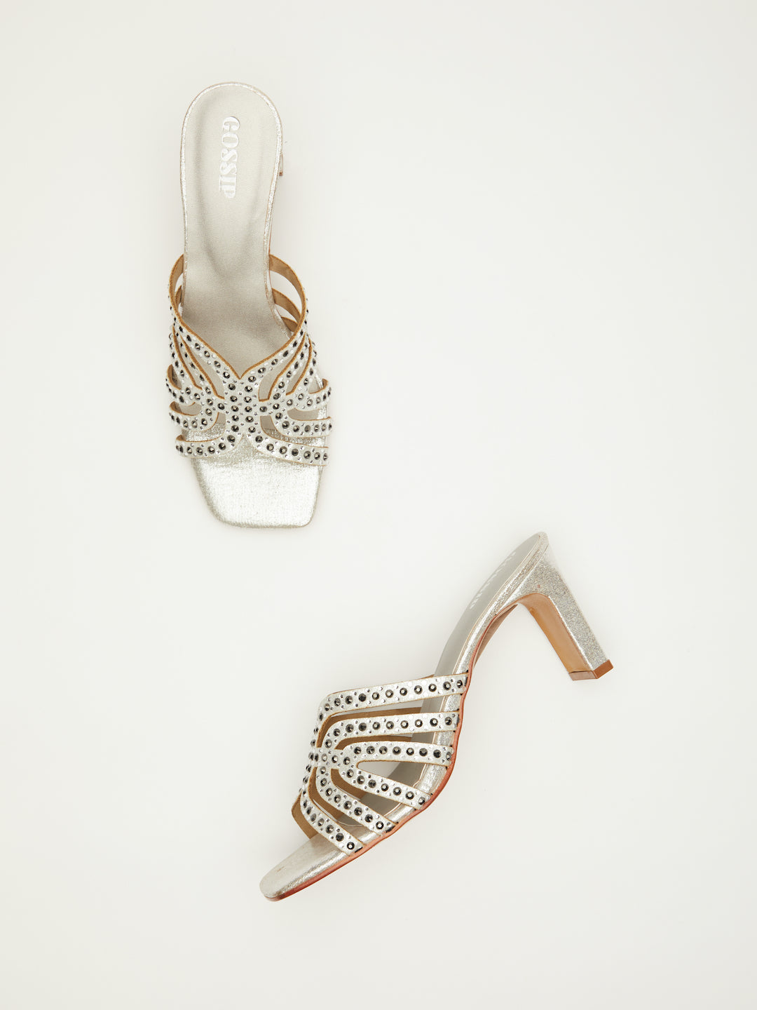 DIAMOND DROP HEELS