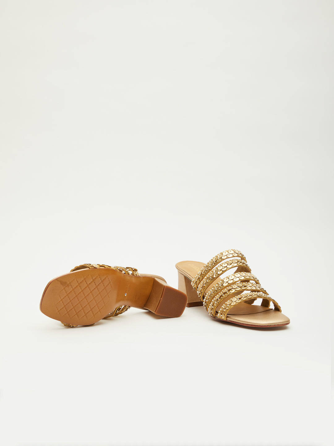 MERMAID STRAPPY HEELS