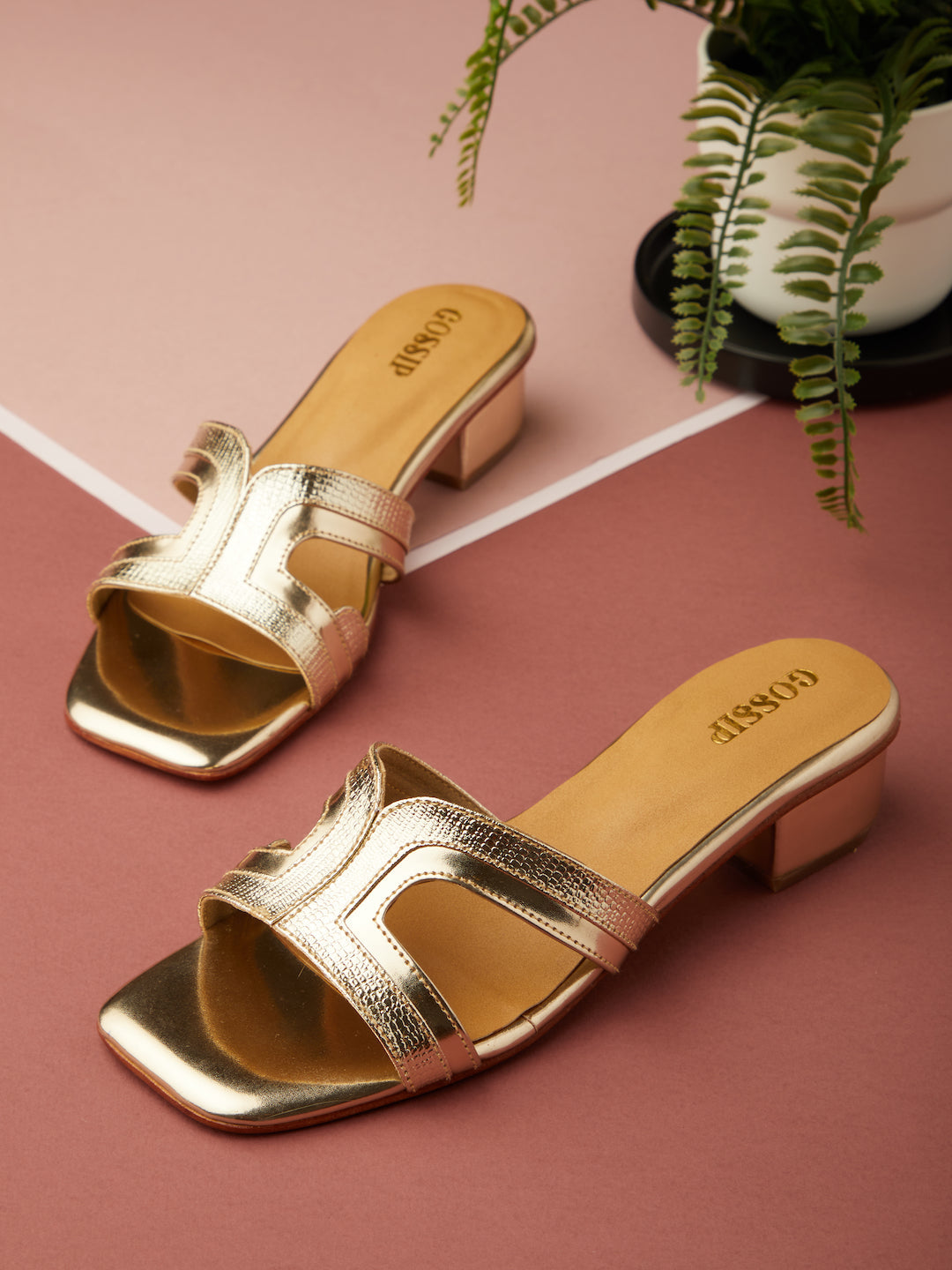 METALLIC MASQUERADE SLIDES