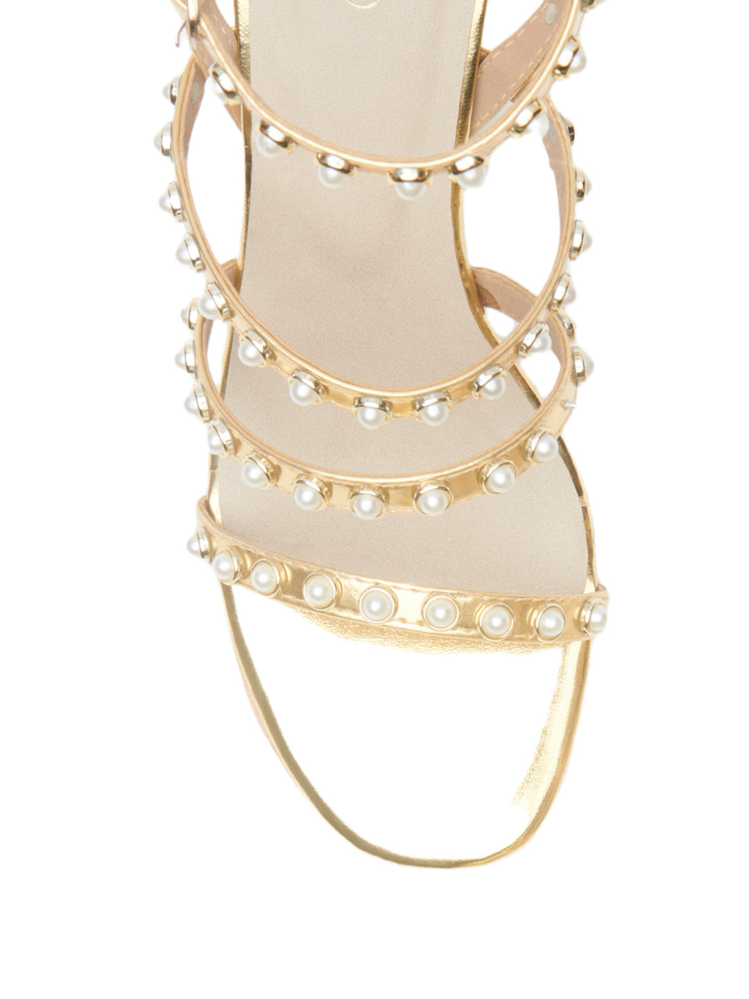 GRAIN PEARL GLADIATOR HEELS