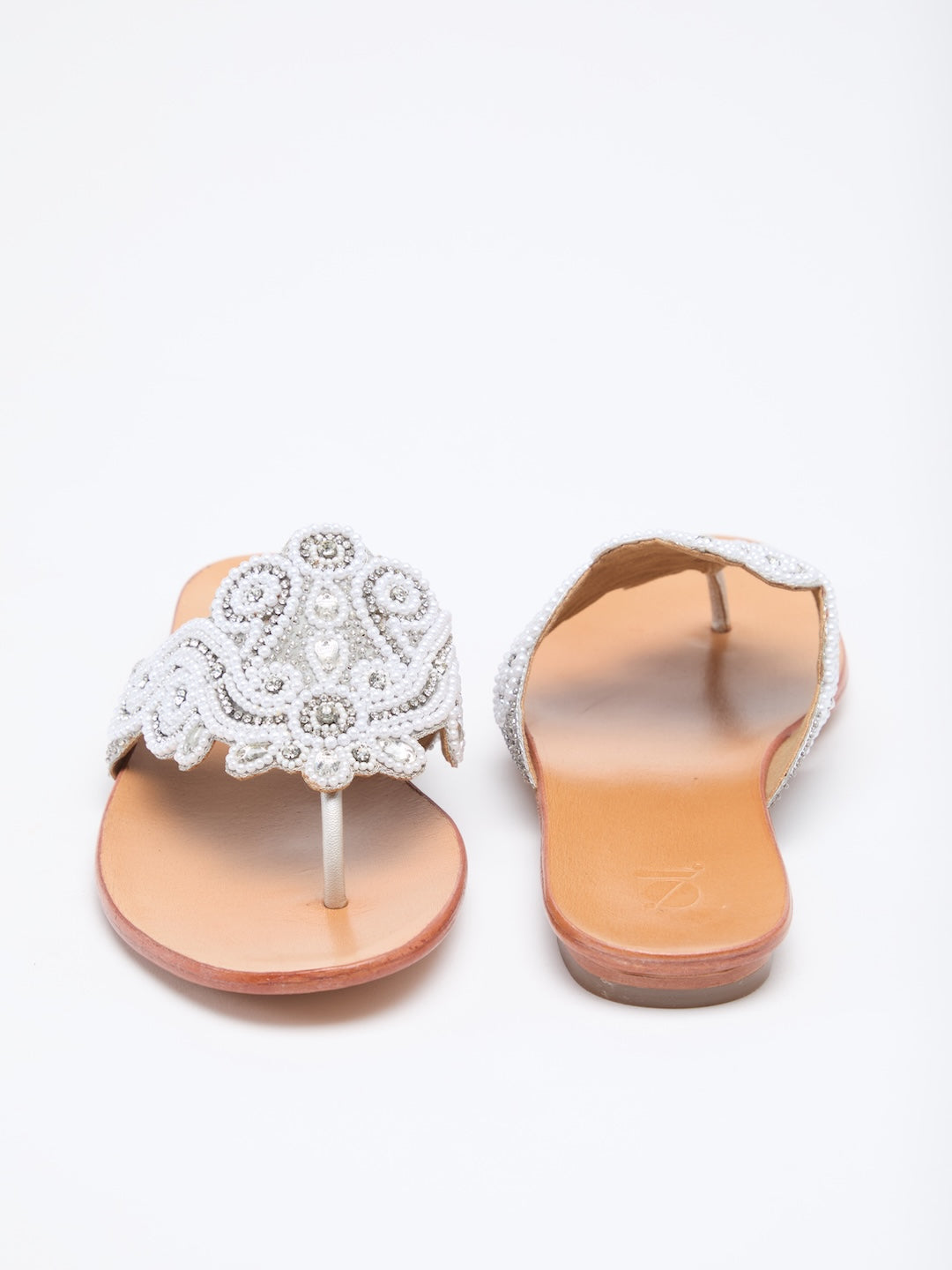 NAAZ EMBROIDERED FLATS