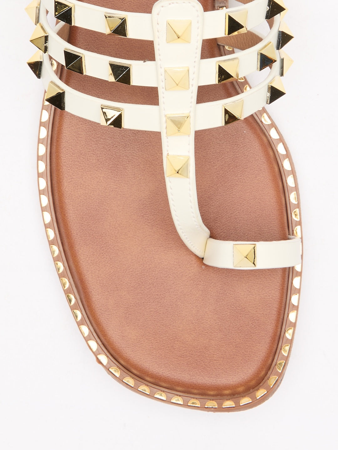 Valentina Studded Flats