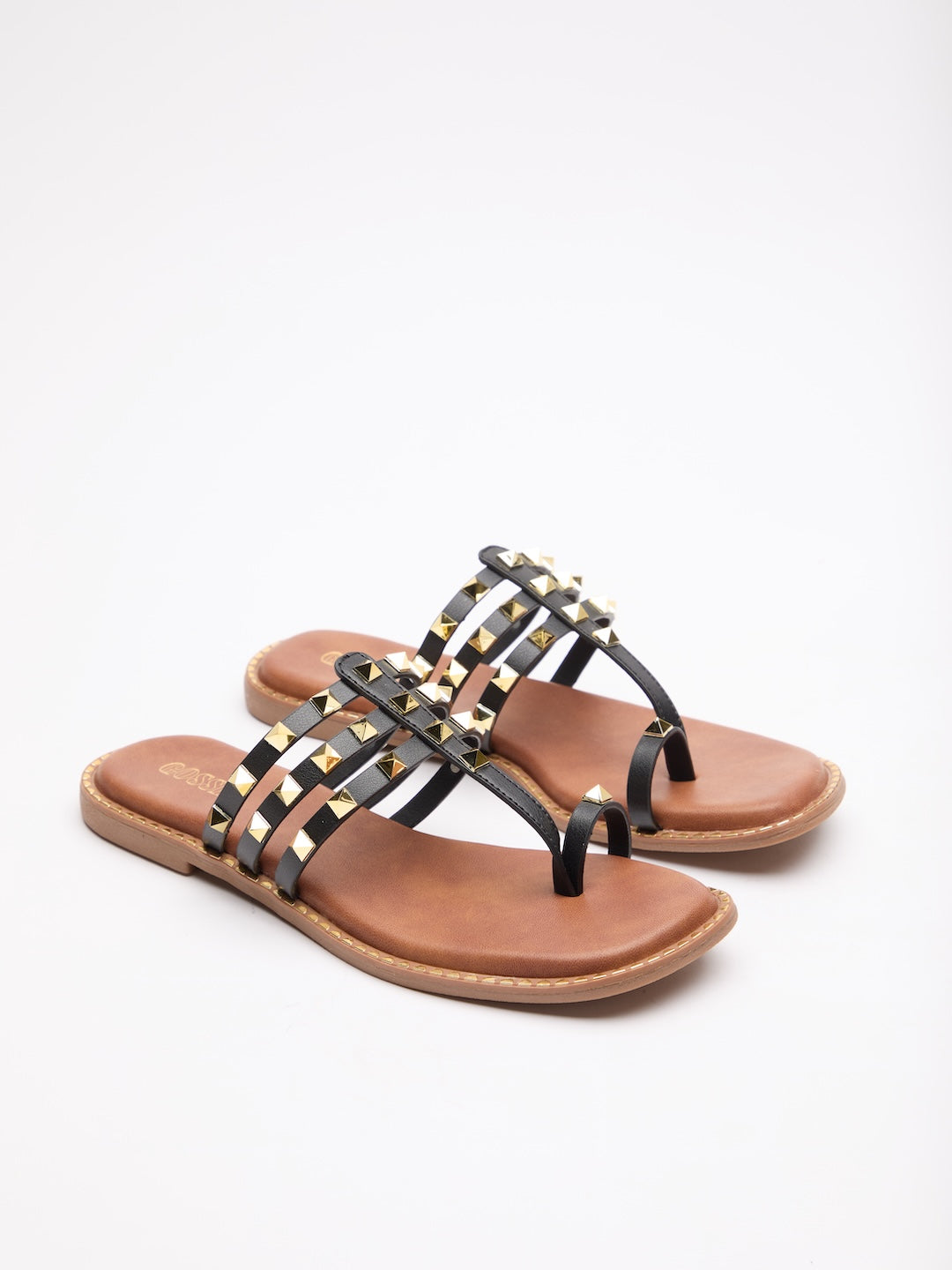 Valentina Studded Flats