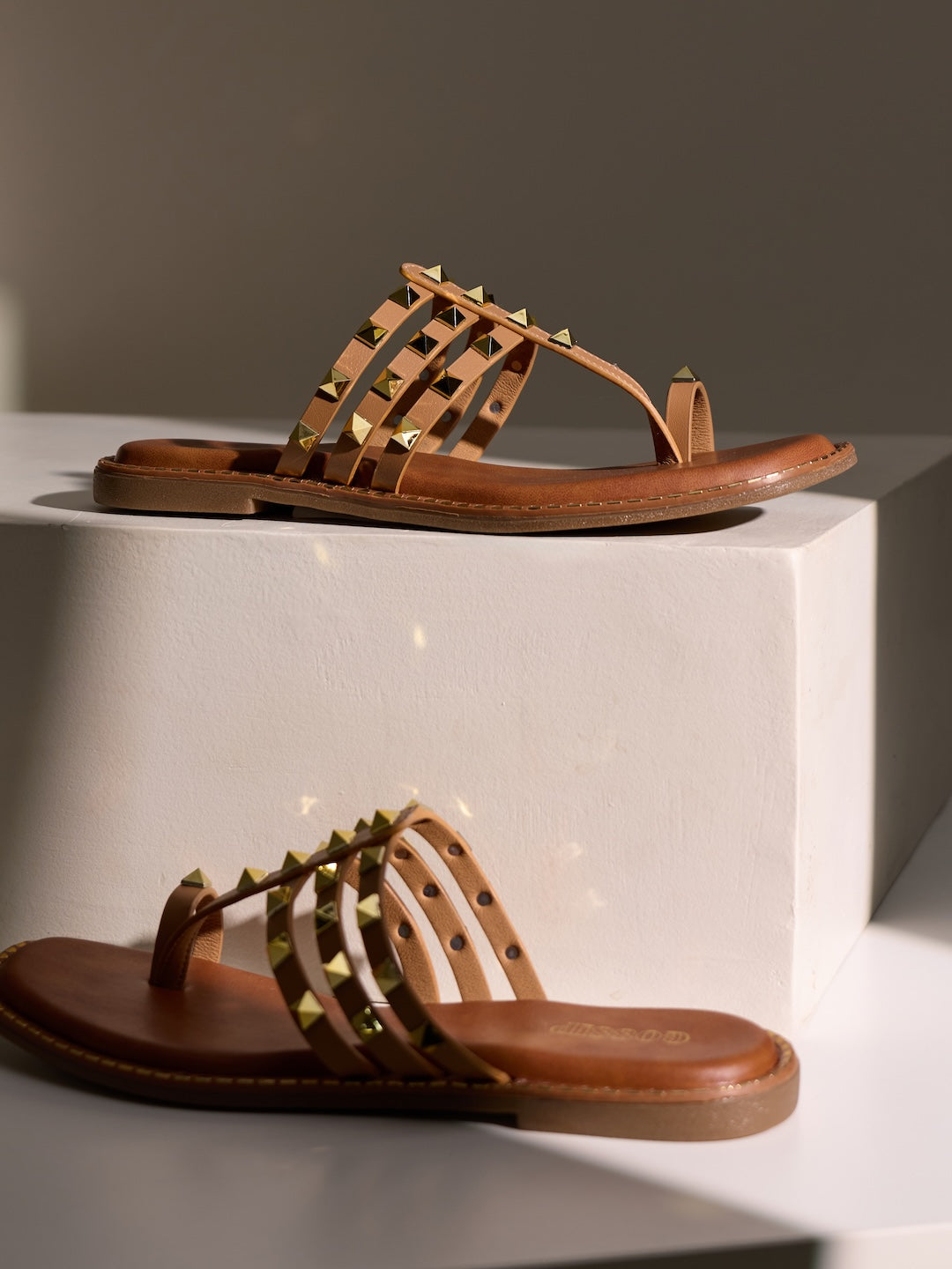 Valentina Studded Flats