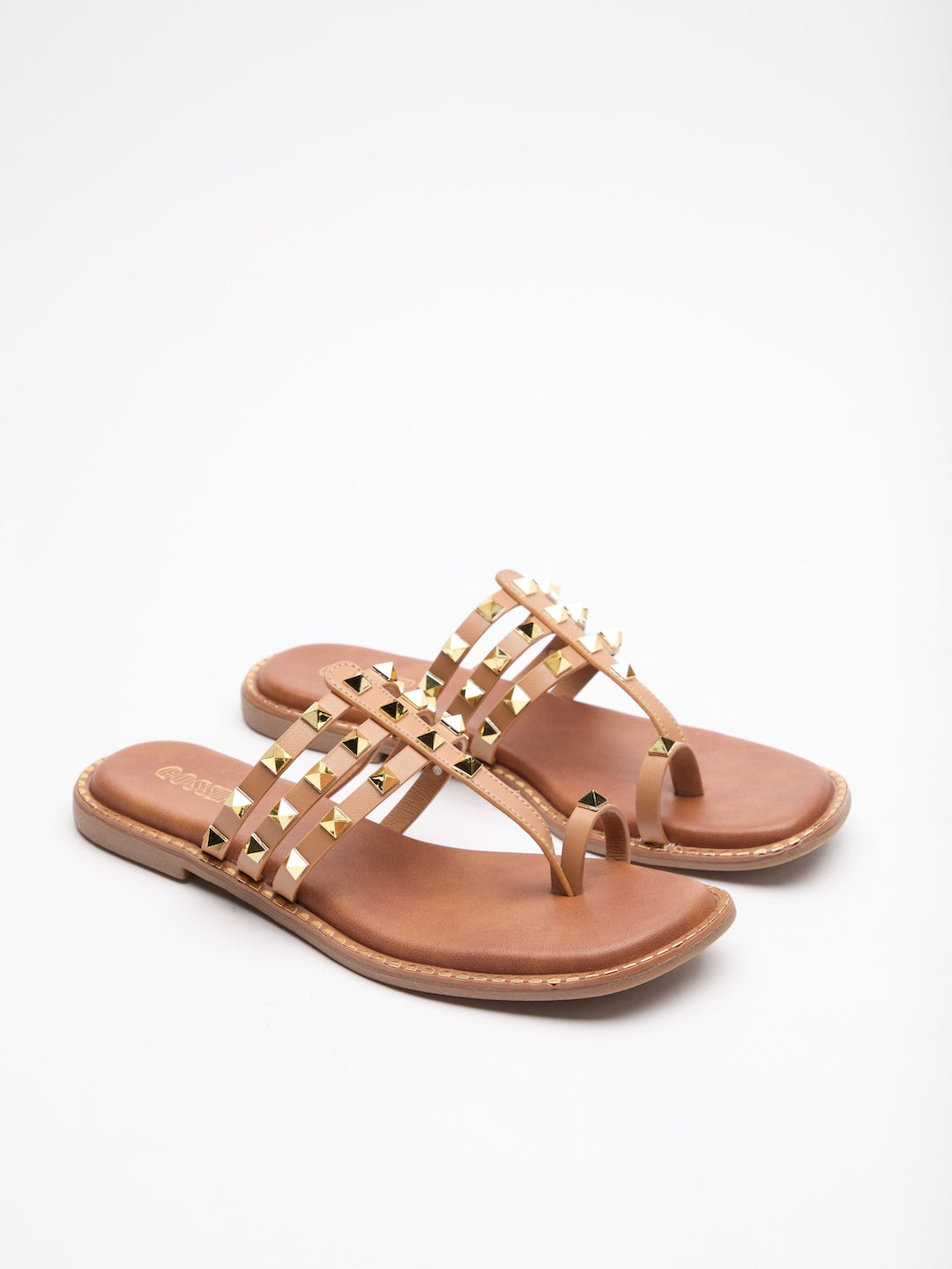 Valentina Studded Flats