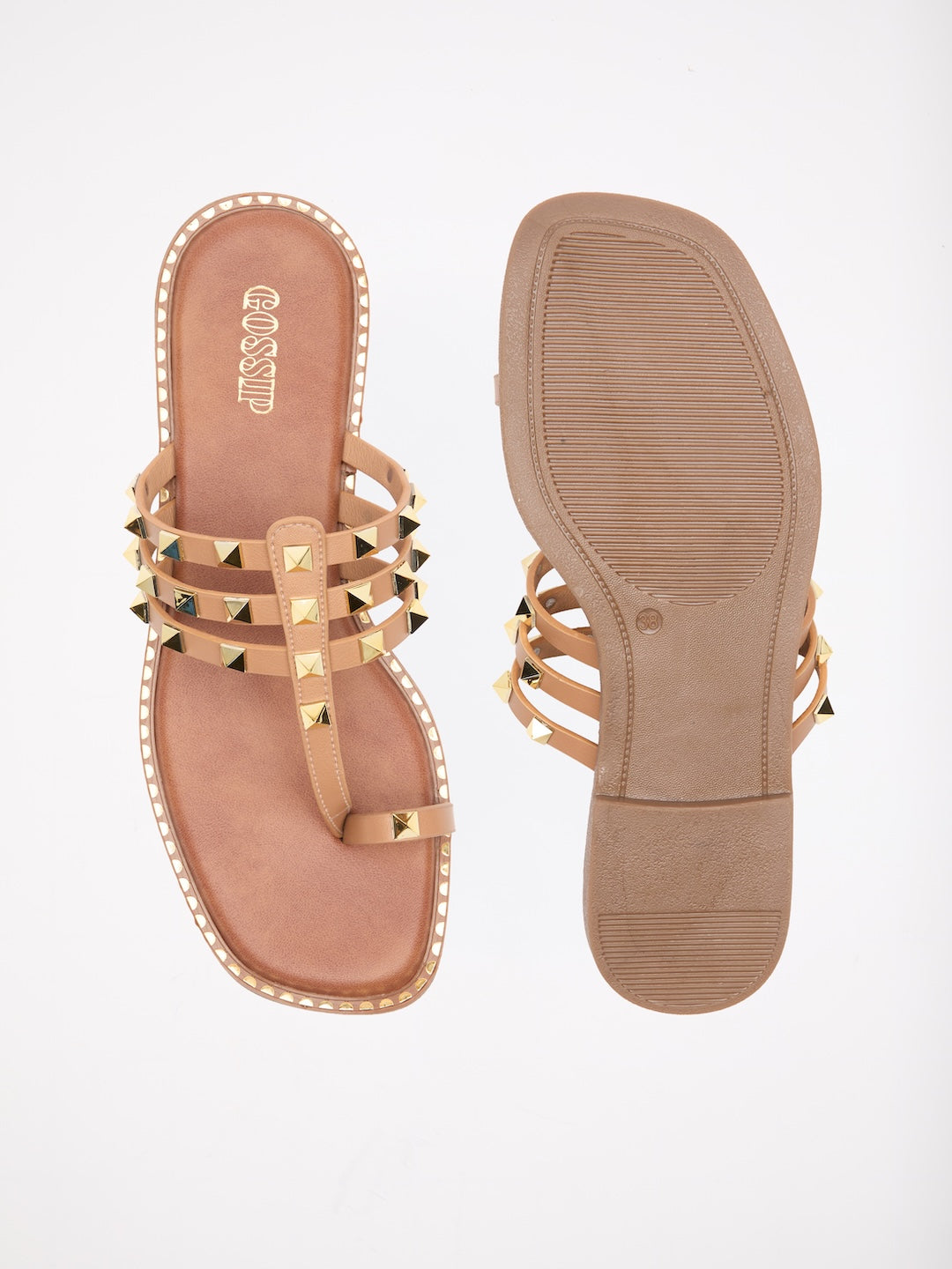 Valentina Studded Flats
