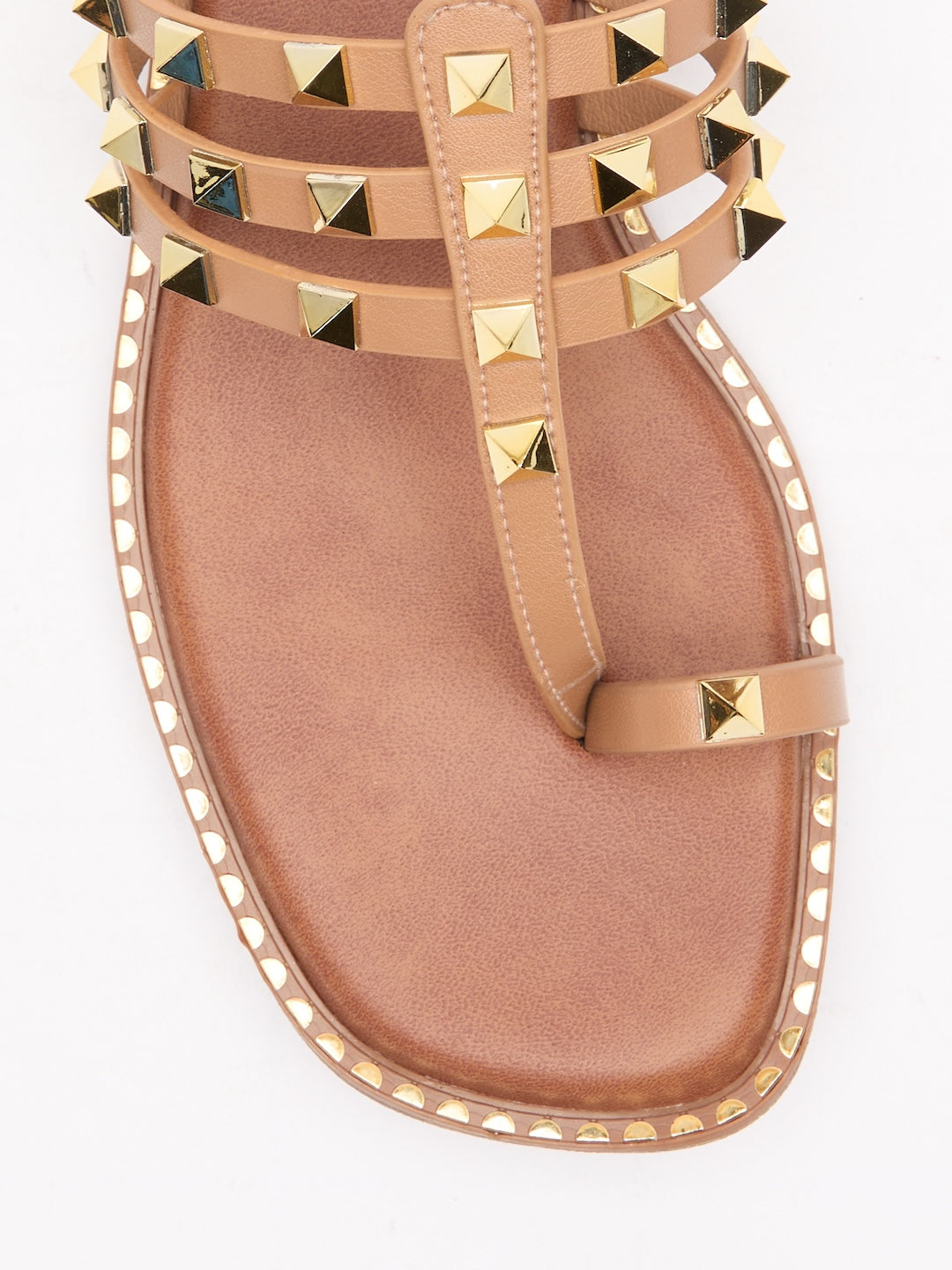 Valentina Studded Flats