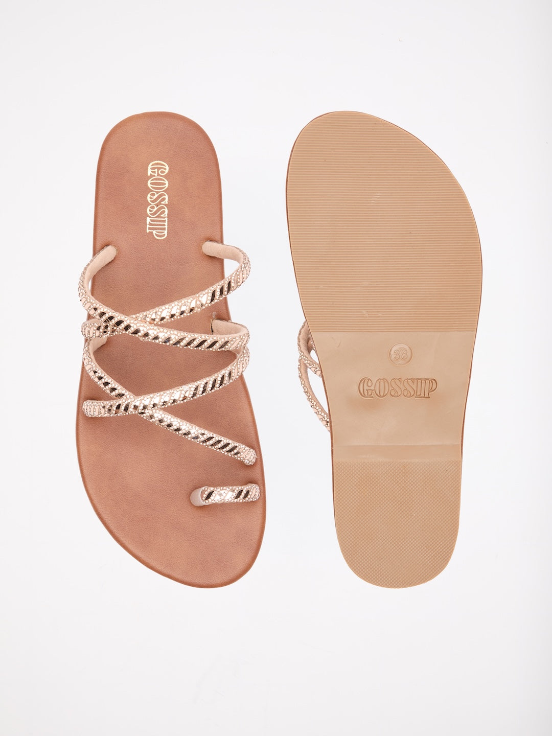 Cosmo Strappy Flats
