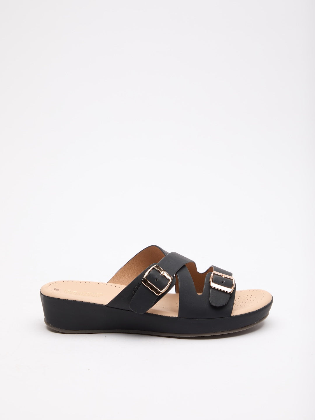 Harlow Buckle Flats