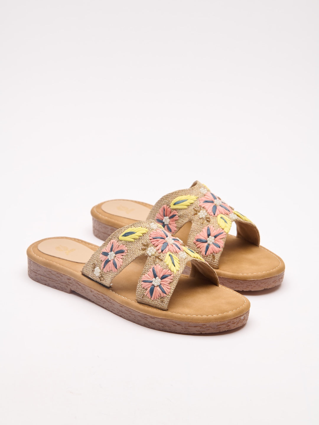 Raffia Muse Slides