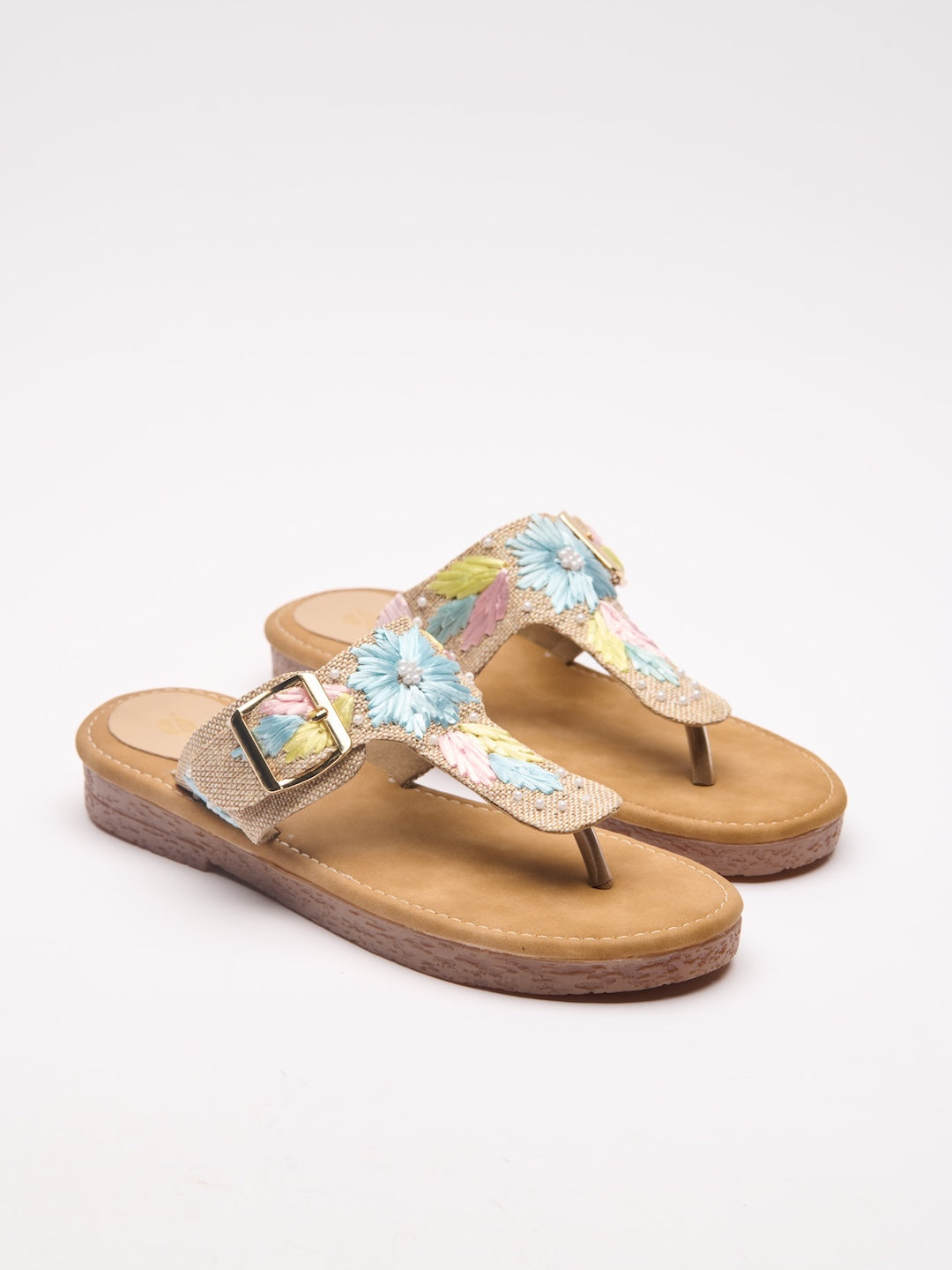 Raffia Affair Thongs