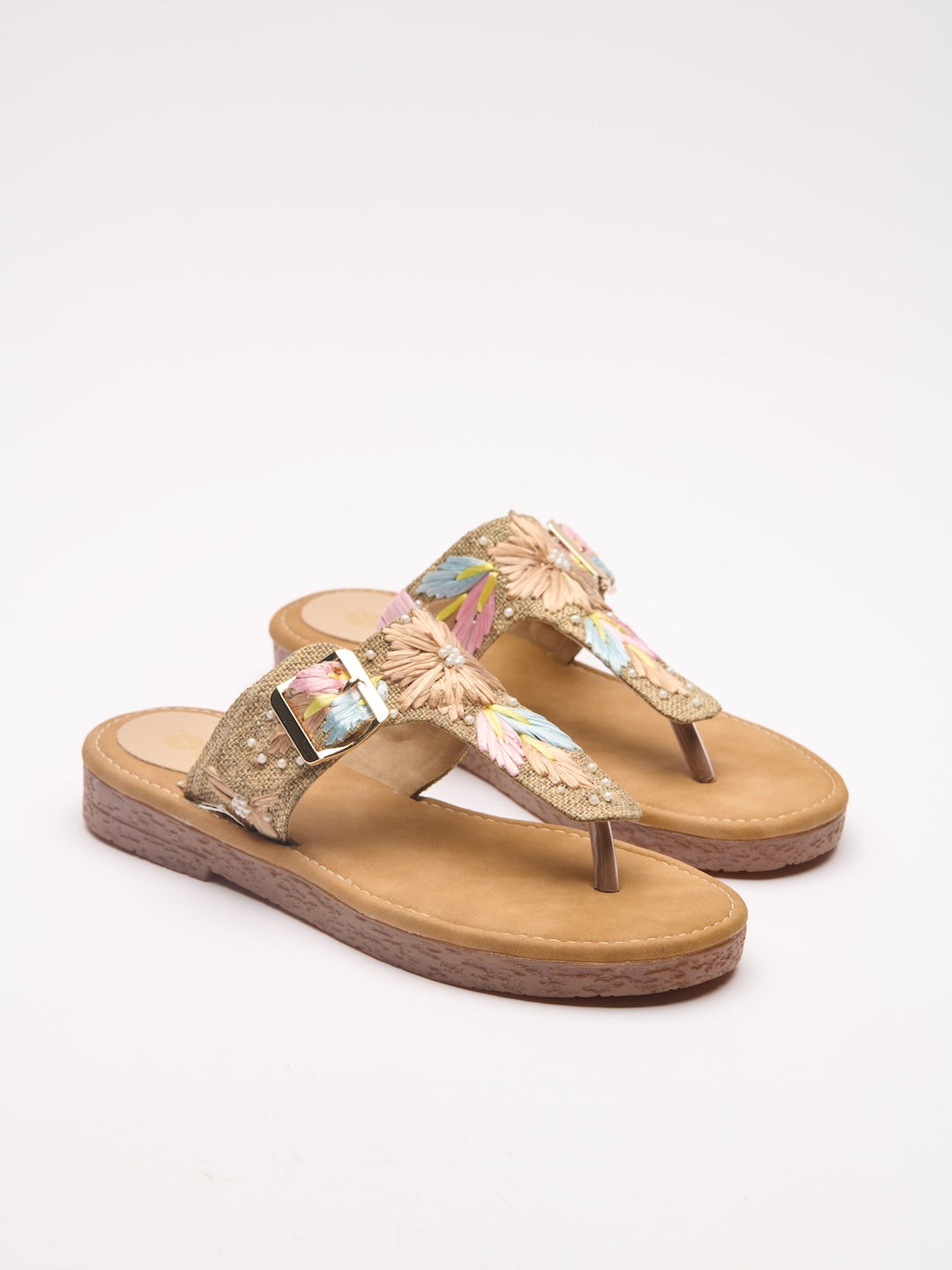 Raffia Affair Thongs
