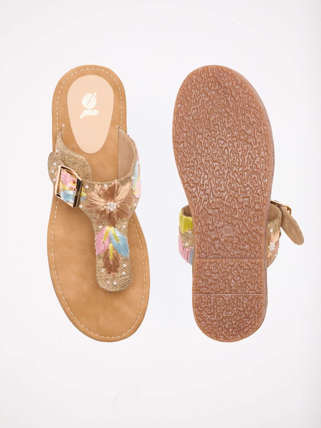 Raffia Affair Thongs