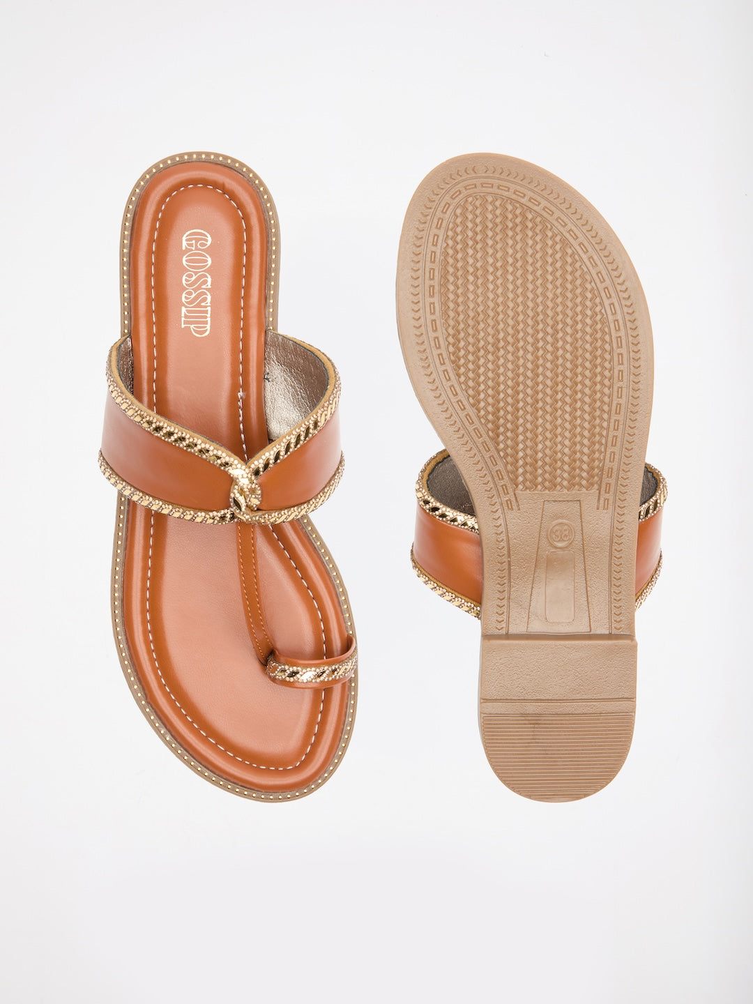 Nina Braided Kolhapuris
