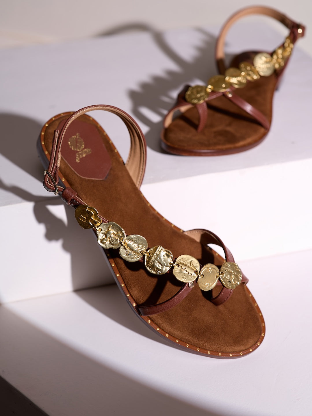 Coin Trail Sandals